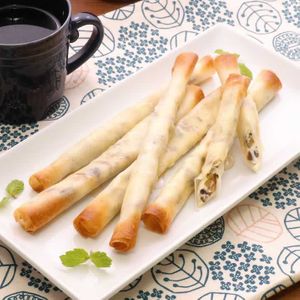 「クリームチーズと栗のスティックパイ」のレシピ動画