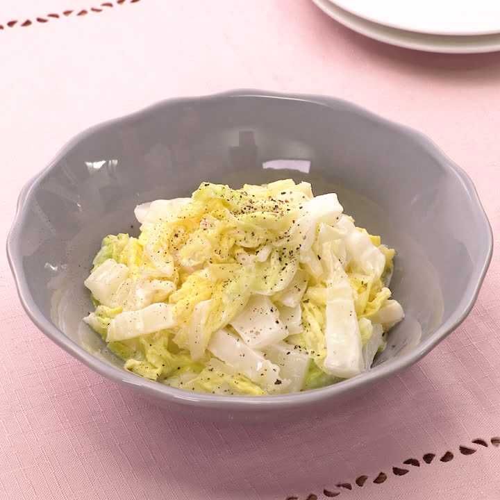 白菜のレモンマヨ和え