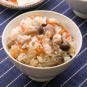 ビール炊き込み御飯