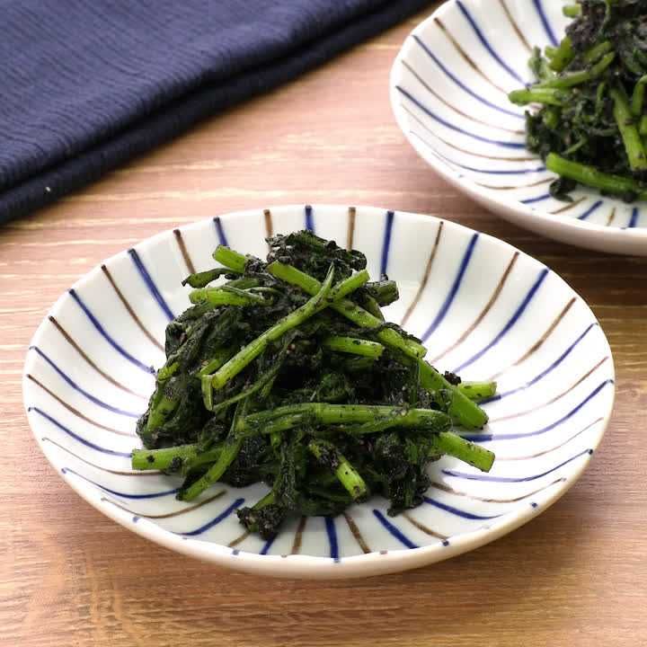 春菊のお手軽ごまあえ