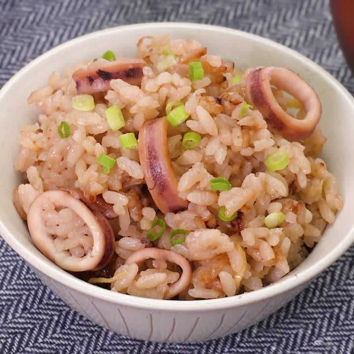 イカの炊き込みご飯