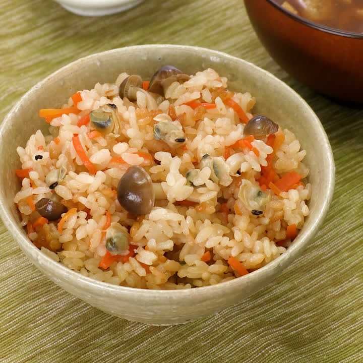 しじみ炊き込みご飯