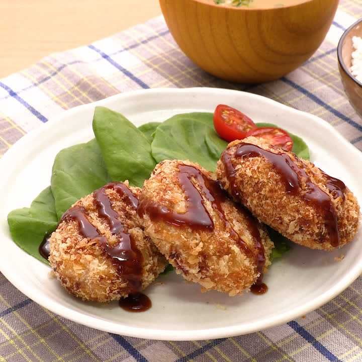 里芋の和風コロッケ