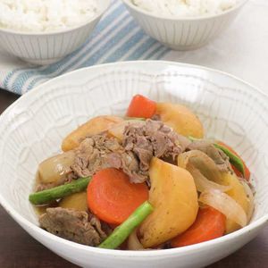 「ホクホク肉じゃが」のレシピ動画