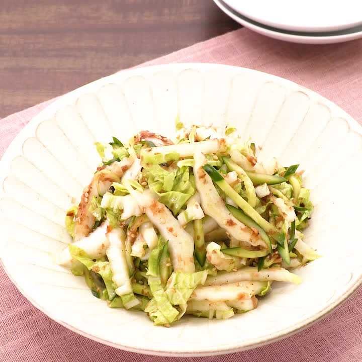 白菜のおかかサラダ