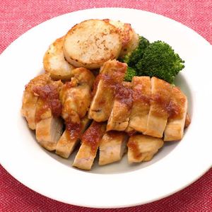 「とり肉のハニージンジャー照り焼き」のレシピ動画