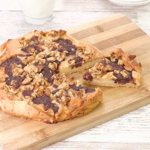 あずきとくるみのタルト