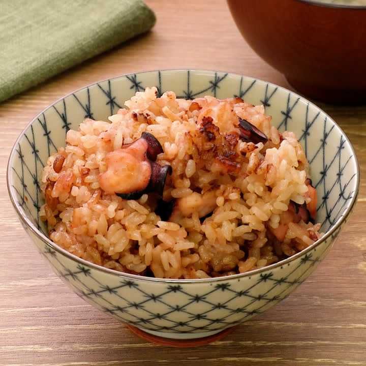 たこの炊き込みご飯