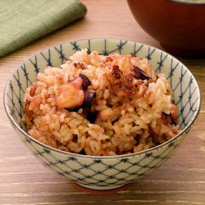 「たこの炊き込みご飯」のレシピ動画