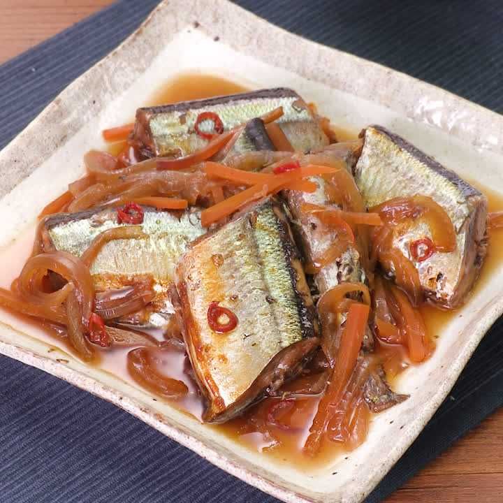さんまの南蛮煮