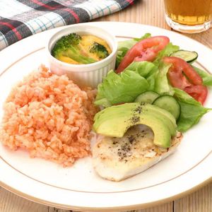 めかじきのカフェ風プレート