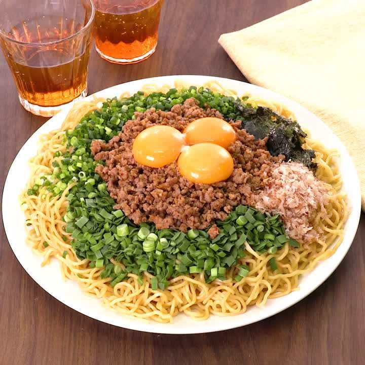 ピリ辛台湾まぜそば風