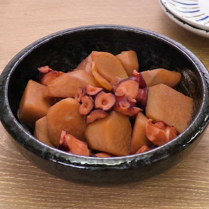たこと里芋の煮物