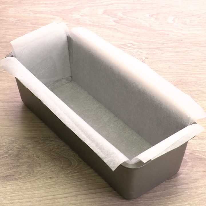 お菓子の基本 クッキングシートの敷き方 パウンド のレビュー Delish Kitchen