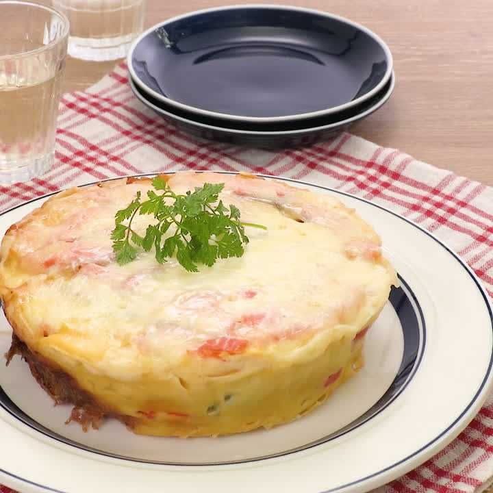 サーモンのガトーインビジブル風