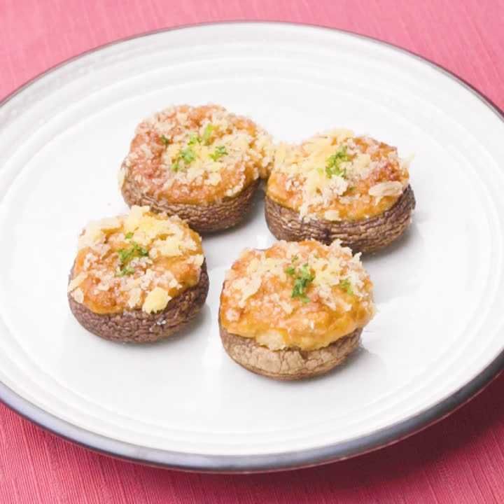 しいたけのみそマヨ焼き