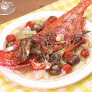 「金目鯛のオーブン焼き」のレシピ動画