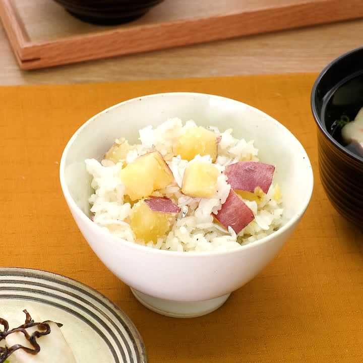さつまいもとしらすのごはん