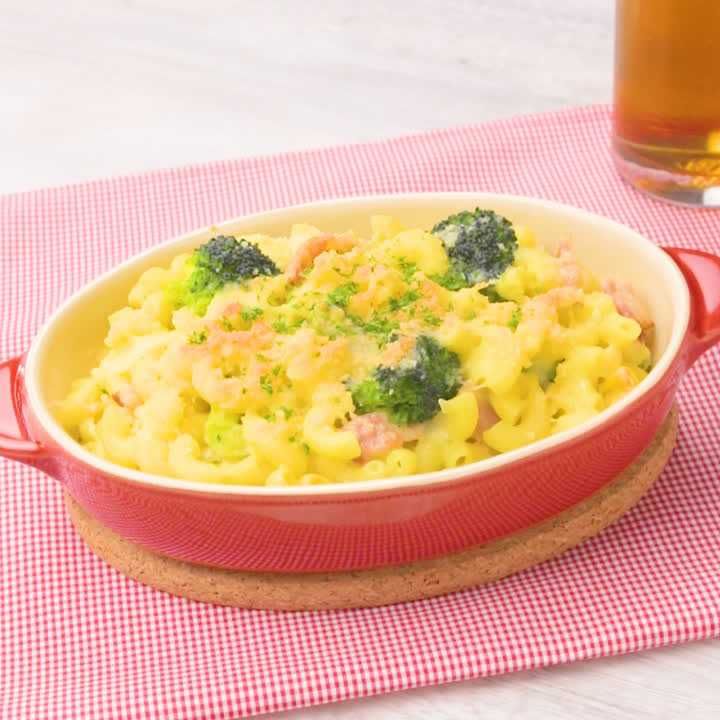 ブロッコリーのポタージュグラタン