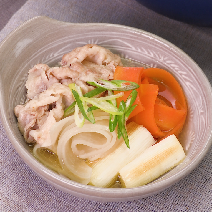 ひらひら大根と豚バラ鍋