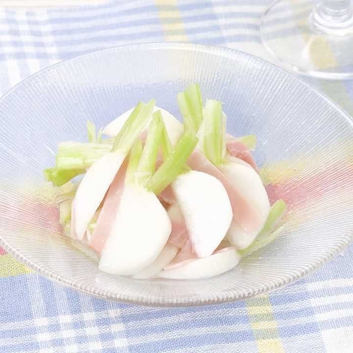 かぶとハムのマリネ