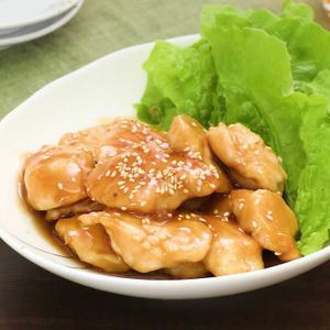 「ささみの照り焼き」のレシピ動画