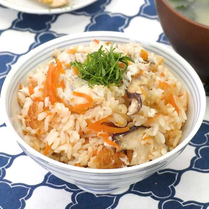 さわらの炊きこみごはん