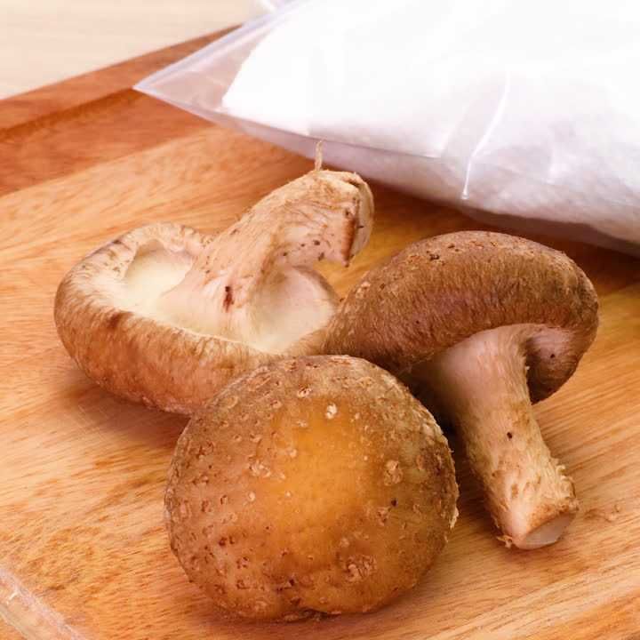 しいたけの保存方法