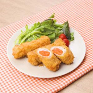 「肉巻きにんじんフライ」のレシピ動画