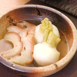 「かぶと車麩の煮物」のレシピ動画