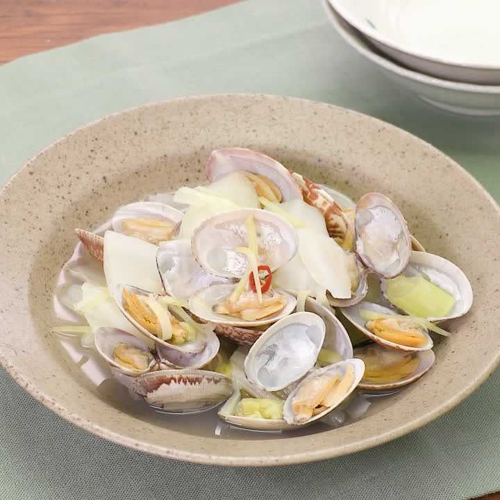 あさりと白菜のさっと煮