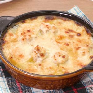 「白子のグラタン」のレシピ動画