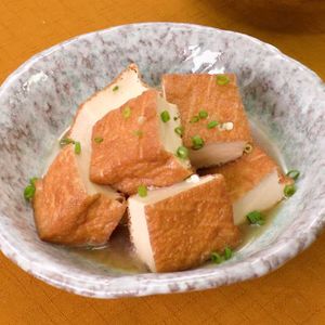 「厚揚げの甘辛煮」のレシピ動画
