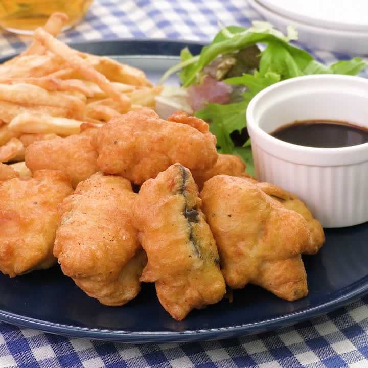 サワラのフリッター