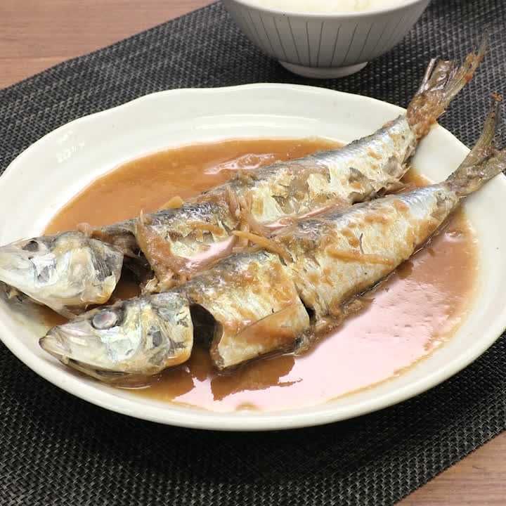 イワシのコクうま味噌煮