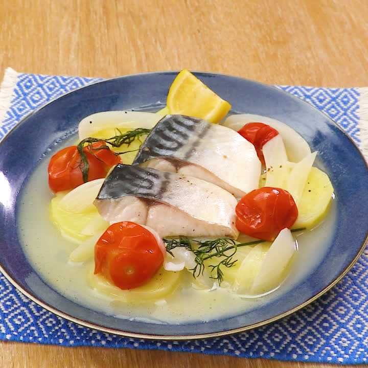 ホクホク絶品 ノルウェー塩さばのレモンバター蒸しのレシピ動画 作り方 Delish Kitchen ホクホク絶品 ノルウェー塩さばのレモンバター蒸しのレシピ動画 作り方 Delish Kitchen