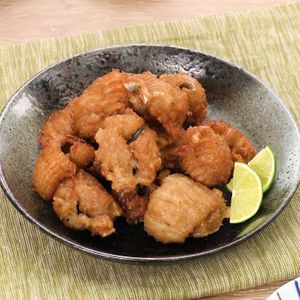 「ハモの唐揚げ」のレシピ動画