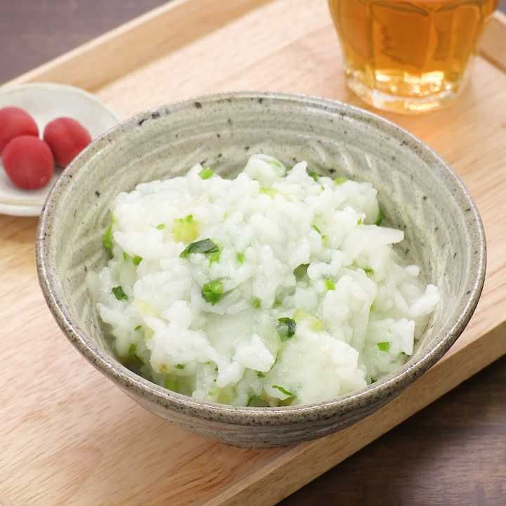 炊いたご飯で作る！七草粥