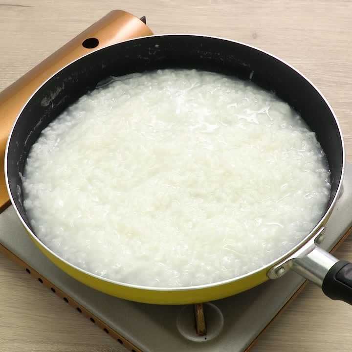料理の基本！ おかゆの作り方(フライパン)のレシピ動画・作り方 | デ 
