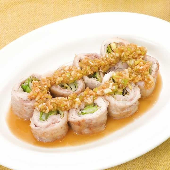 レタスの豚ロール