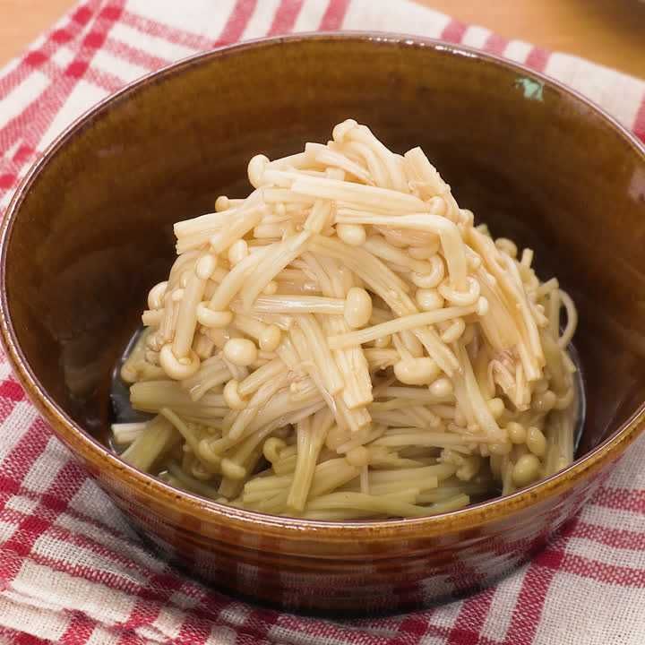 えのきのバターポン酢あえ