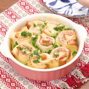 「ちぎりハムチーズフレンチ」のレシピ動画
