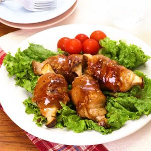 「一口マンモス肉」のレシピ動画