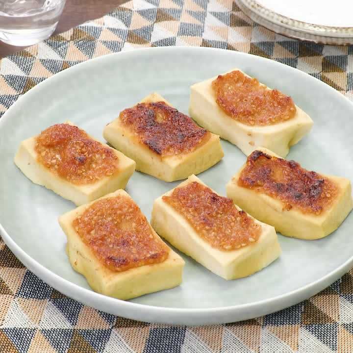 高野豆腐のごまみそ田楽