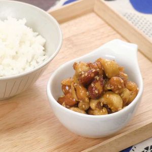 「ミックスナッツみそ」のレシピ動画