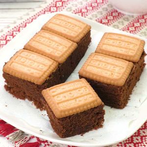 「ビスケットチョコケーキ」のレシピ動画