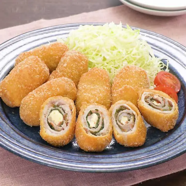 梅しそチーズロールカツ