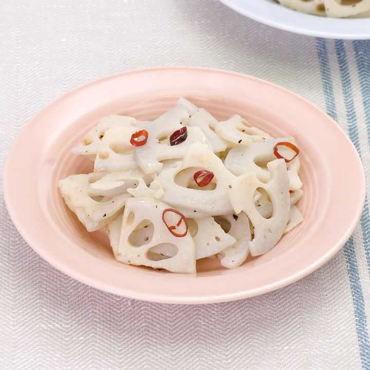 れんこんのペペロン炒め