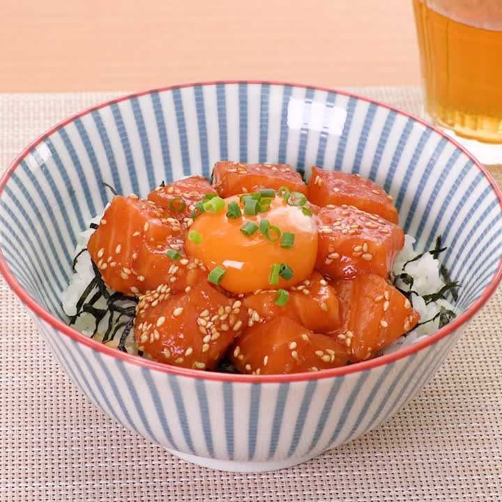 海鮮丼の人気レシピ 作り方 40品 Delish Kitchen