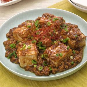「焼き豆腐の赤みそそぼろあん」のレシピ動画